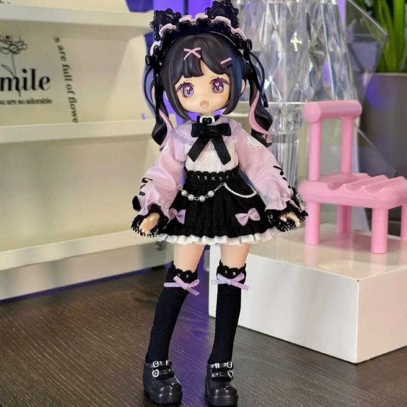 本物のフリーダムステートメント電子かわいいペット 12 ポイント bjd ブラインドボックスアクションフィギュア人形トレンディな装飾品手作りギフト|undefined