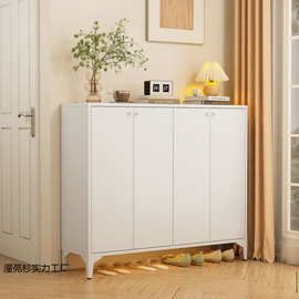 钢制鞋柜家用门口玄关入户收纳柜铁皮柜大容量一件起批金属家具