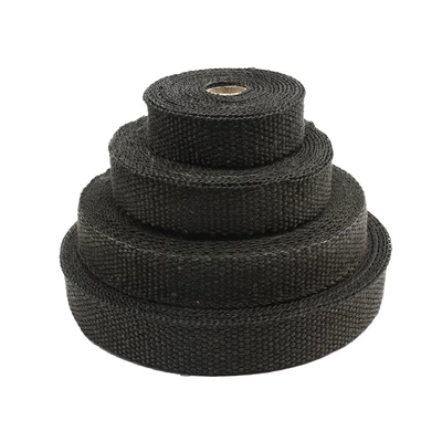 Universal Anti-Scalding Cloth for Car and Motorcycle Exhaust Pipes, Heat-Insulating Sponge, Fire-Proof and Anti-Scalding Banana Fiber Cotton Cloth (Motorcycle Safety Supplies) - black-black-5-meters-wide-50mm-thick-15mm