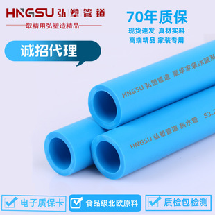 Luxury Home Decoration Ppr Pipe Blue Boutique Home Decoration Hot Melt Tap Water Supply Pipe Ppr Hot and Cold Water Pipe Spot Wholesale