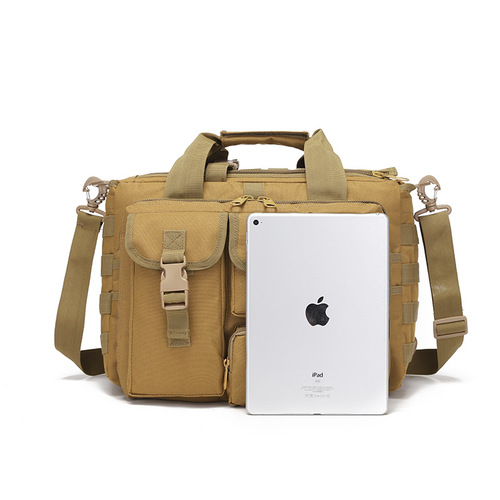 Wholesale waterproof and wear-resistant outdoor bag tactical easy laptop bag handbag shoulder bag
