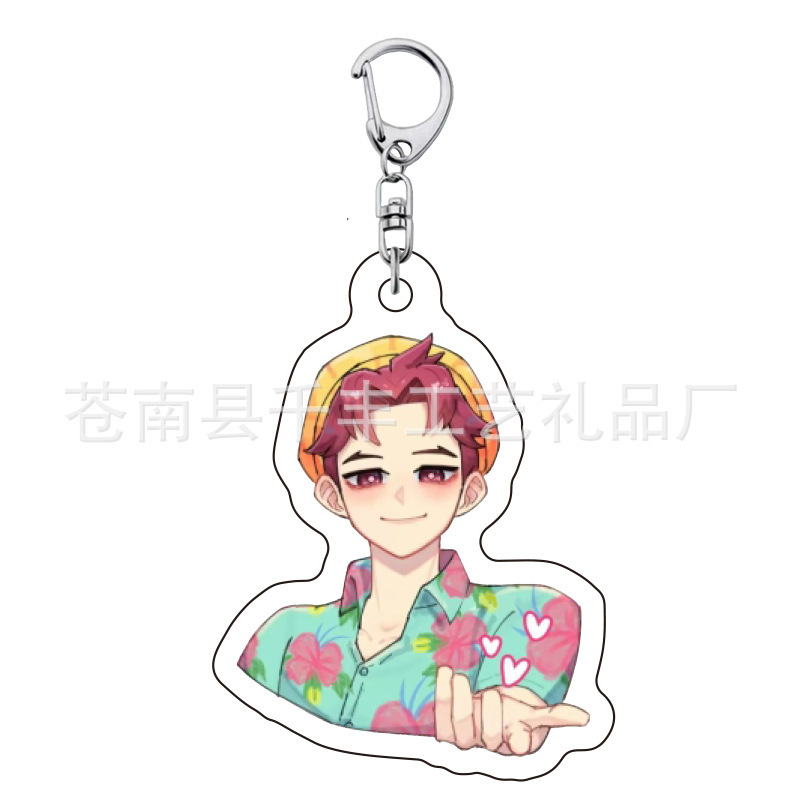 Kpop 韓流ハンティングウィッチグループ周辺キーホルダールミミラゾーイファンダブルサイドサンドイッチアクリルペンダント|undefined