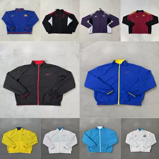 2526 New Man L Portugal LWP Real M Roma Juventus W Retro Sports Stand Collar Jacket