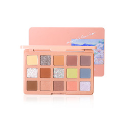 戈戈舞盛夏眼影盤15色眼影盤珠光啞光多色平價GT288