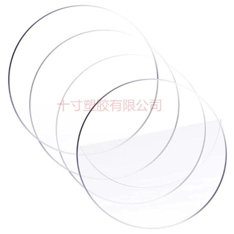 亚克力透明圆板圆环打孔旋转道具Cos小樱魔法阵转盘库洛牌圆转盘2