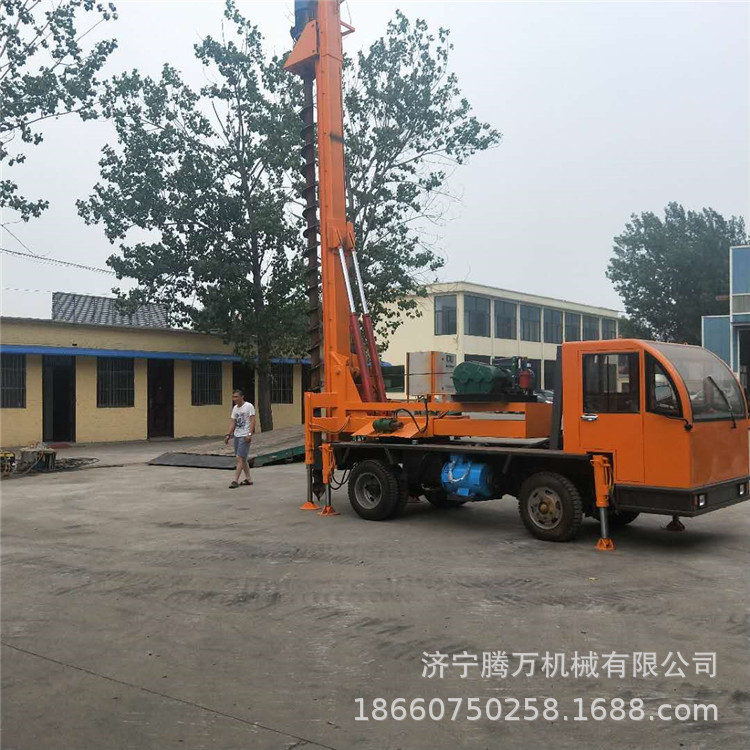 TW-270农村盖房地基打桩机 一钻6米配伸缩杆钻深10米 厂家