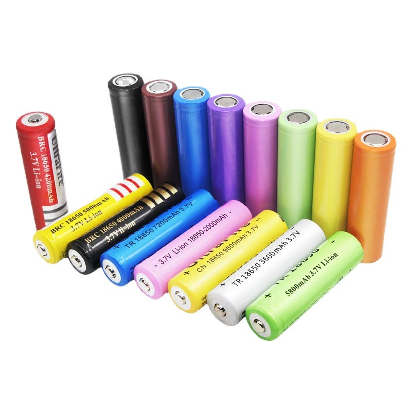 Заводская прямая партия 18650 литиевая батарея 3,7 В большой емкости указал плоский цифровой аккумулятор перезаряжаемый