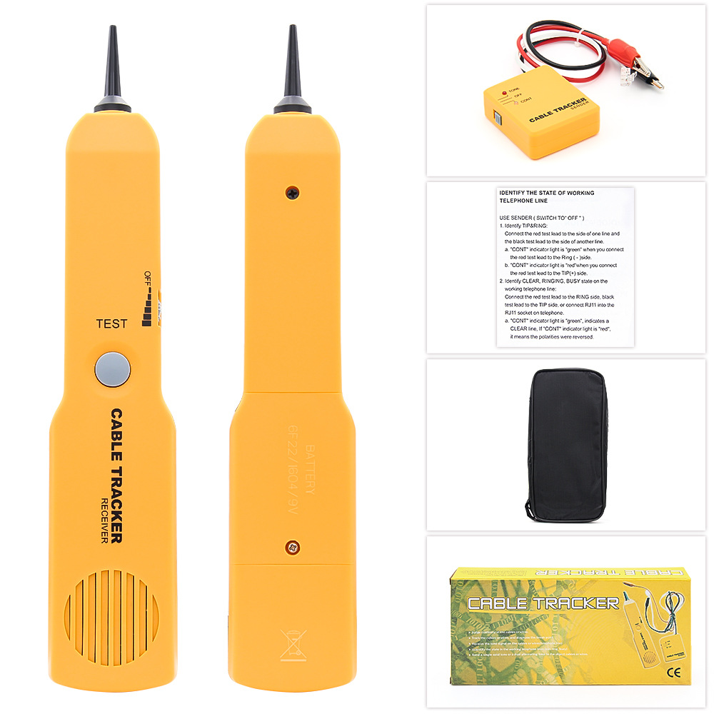 Orange Car Navigation Device Em415Pro Cable Tracker Checking Short Circuit
