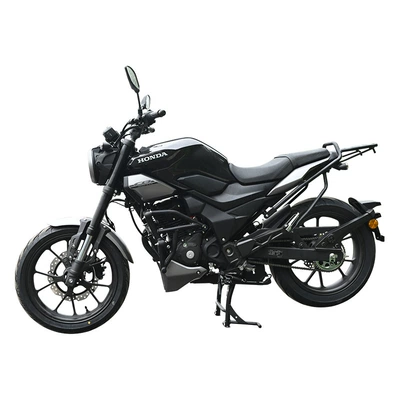 Motorcycle bumper – rear rack support modification