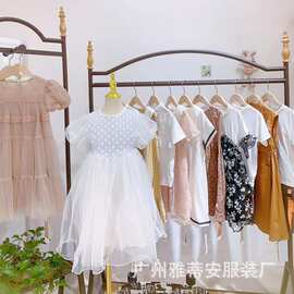 糯言 亲鼓 麦哈派2025夏装批发外贸织里网红品牌折扣童装工厂直销