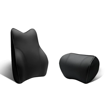 Headrest – Artifact Lumbar Support - set-headrest-1-lumbar-support-1-cool-black