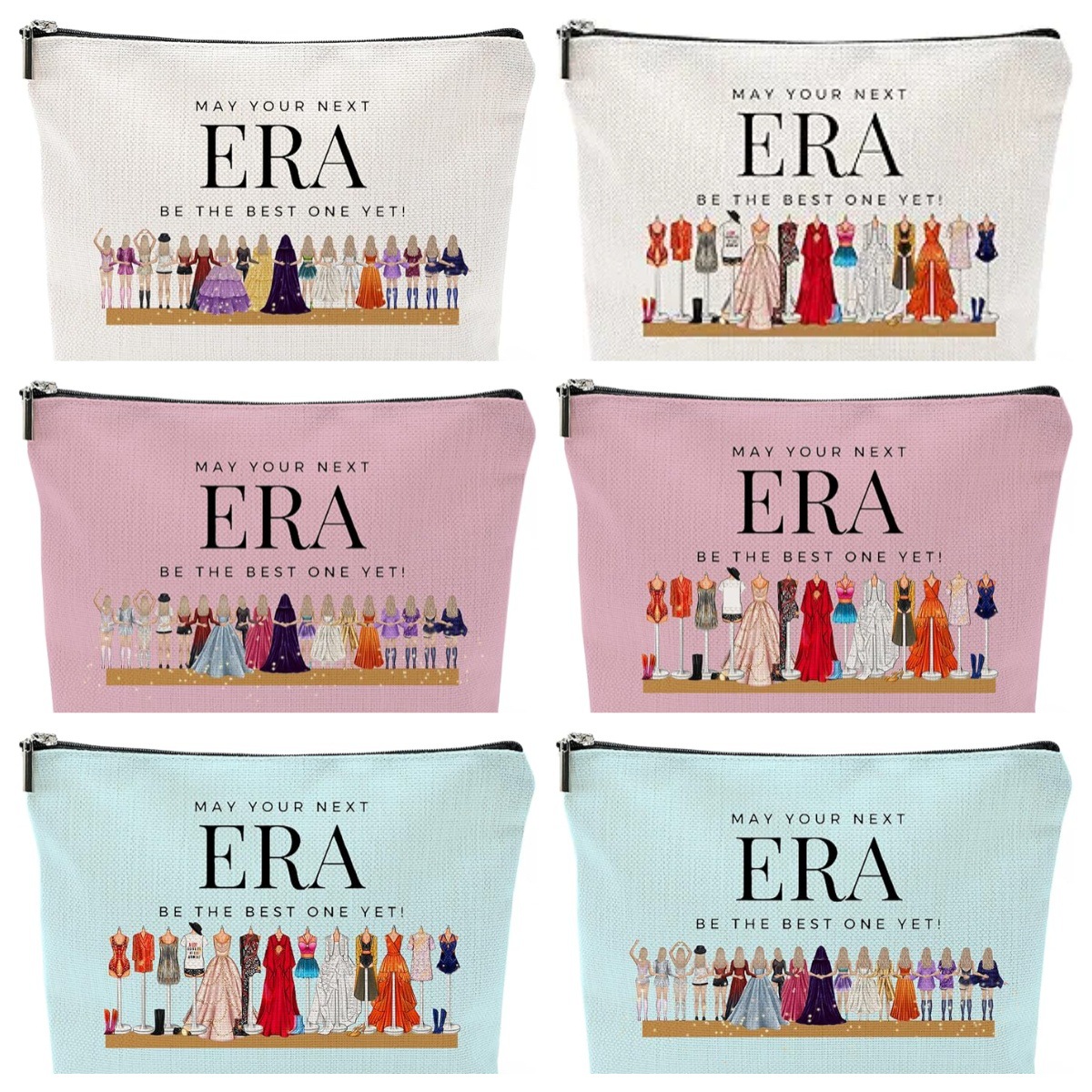 Bolsa de cosméticos explosiva transfronteriza de Amazon, bolsa de cosméticos para fans de cantantes, bolsa de almacenamiento para amantes de la música de regalo para fans