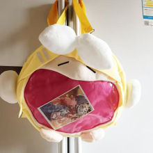 初音未来镜音铃卡通痛包二次元时尚双肩包学院风斜挎大容量背包