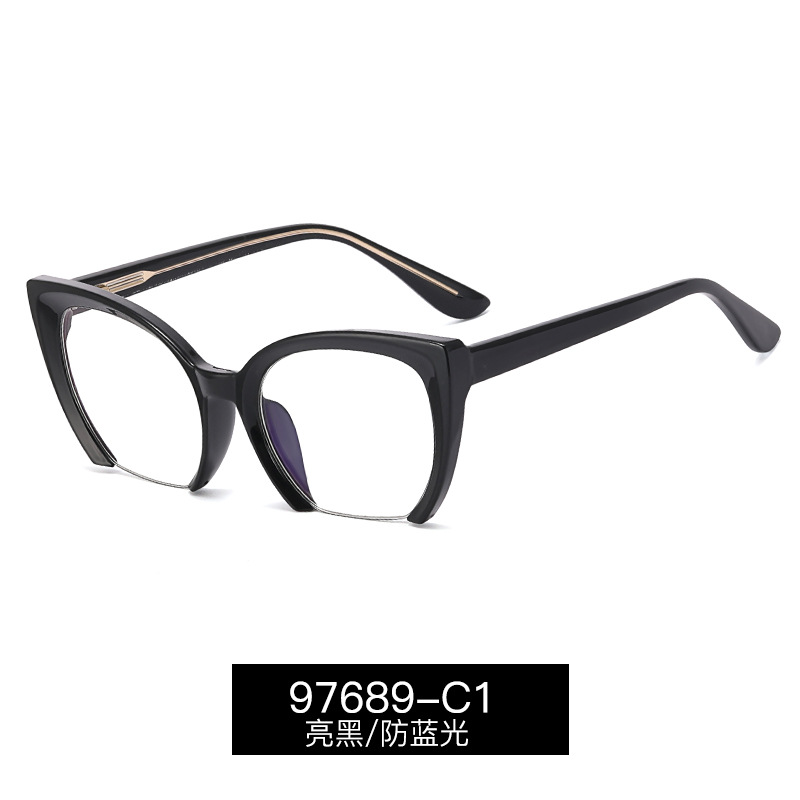 C1 negro brillante/luz anti-azul