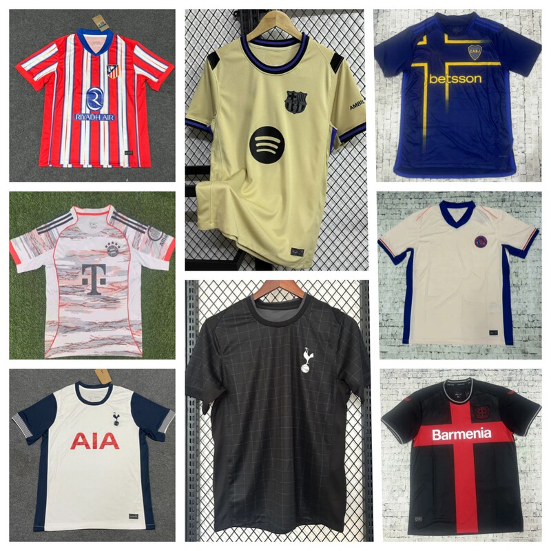 2526 Summer New Paris Bayern Dortmund Barcelona Real Madrid Football Clothes Fans Factory Wholesale Dropshipping