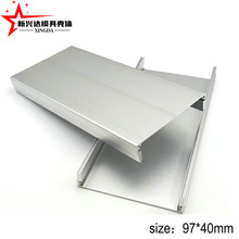 97*40逆变器电源盒分体铝型材外壳导轨工控铝外壳