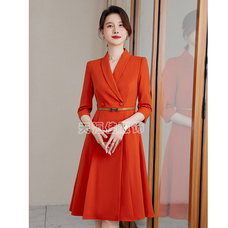 Dress for Women, New Spring and Autumn Style, Suit Dress, Elegant, Fashionable, Gentle Women's Clothing, French-Style Suit Dress for Spring and Autumn