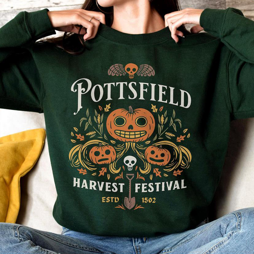 Pottsfield Harvest Festival Shirt Autumn Harvest Tshirt Pott