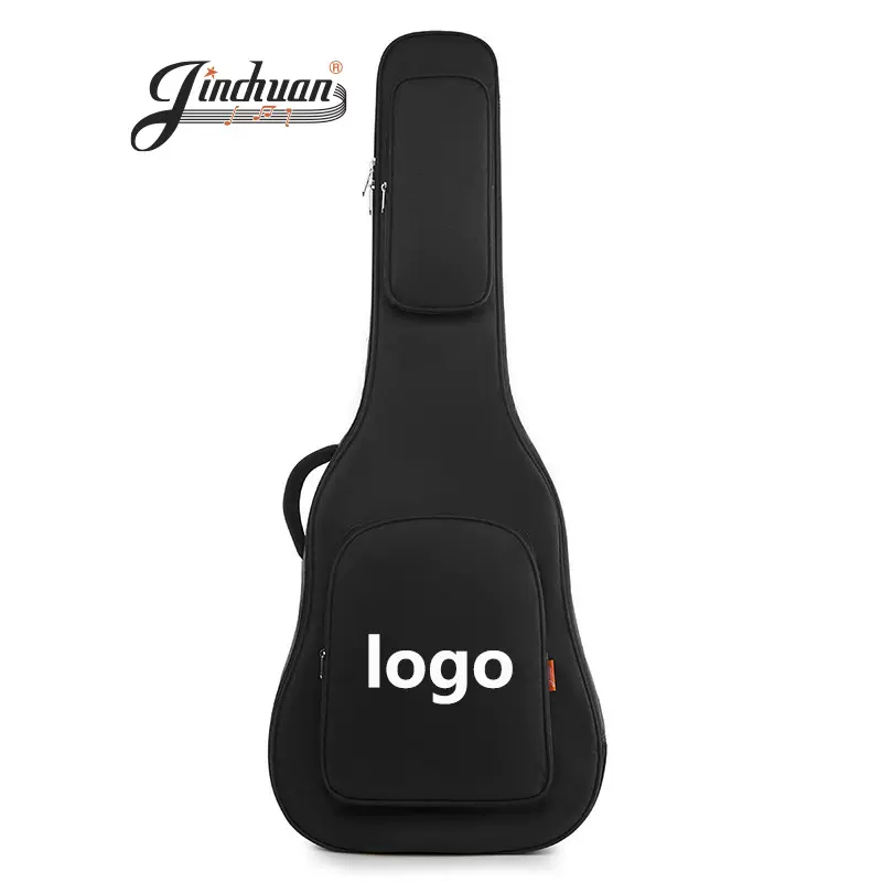 加厚吉他包36寸39寸41寸琴包复古吉他背包民谣双肩包小众夏季