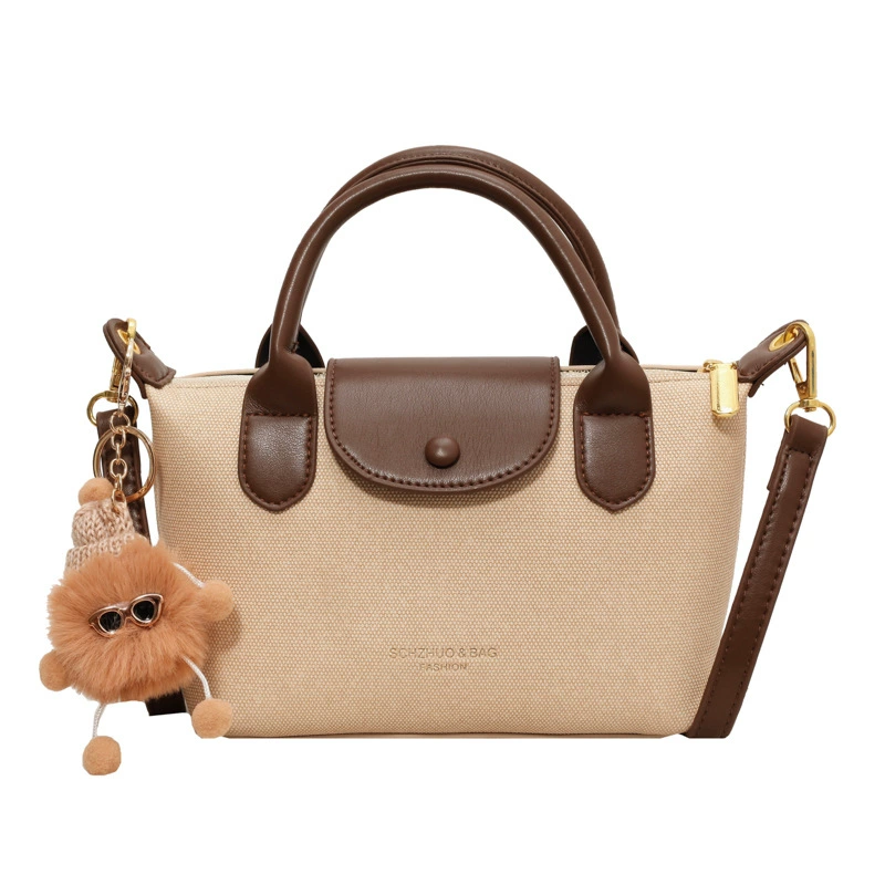 Demi-season capacious small design handheld one-shoulder bag