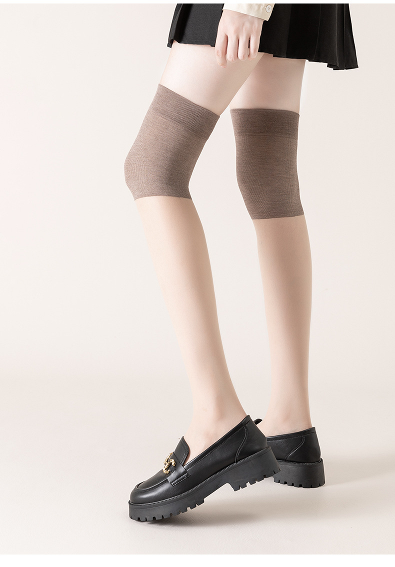 空调袜护膝长筒丝袜肉色女夏薄款天鹅绒防勾不脱丝防晒