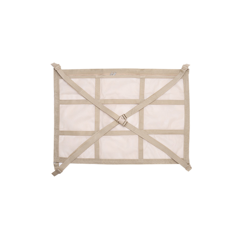 自動車用品メーカーが直接販売している物置箱の屋根収納ネット屋根荷物ネットポケット吊り式車載収納袋