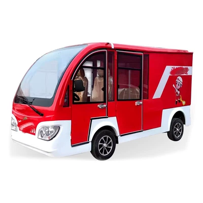 8 to 17 tourist Elektrikli qolf avtomobilləri - 5-seater-chinese-engineered-fire-truck