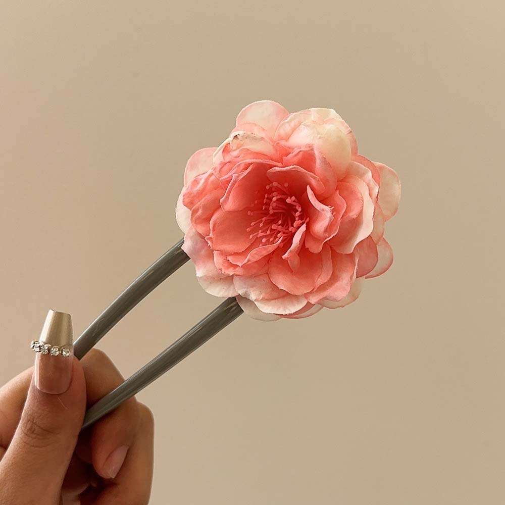 Rosa seca al gouache