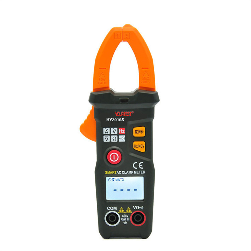 华谊HY2016S手持式智能交流钳形表小型电流表200A钳型表厂家