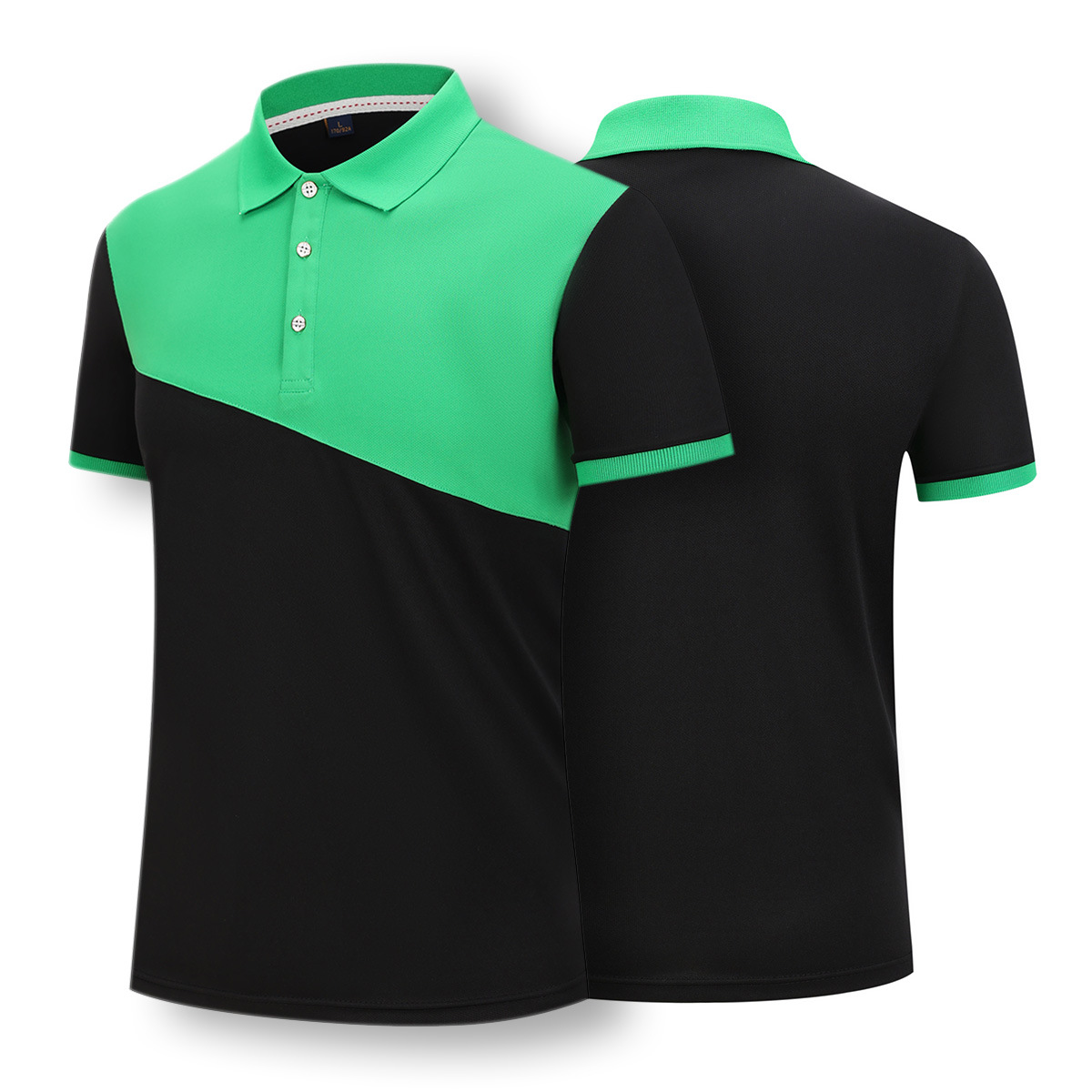 Monos a juego de colores impresión personalizada ropa de trabajo bordado costura camisa de polo Camiseta de manga corta de los hombres al por mayor camisa de publicidad