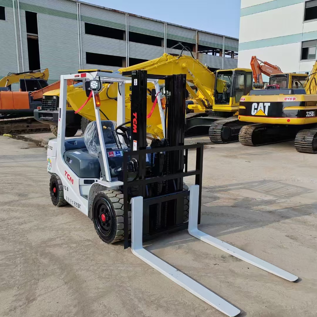 TCM叉车日本进口二手叉车液压小型大型仓储堆高搬运内燃柴油电动