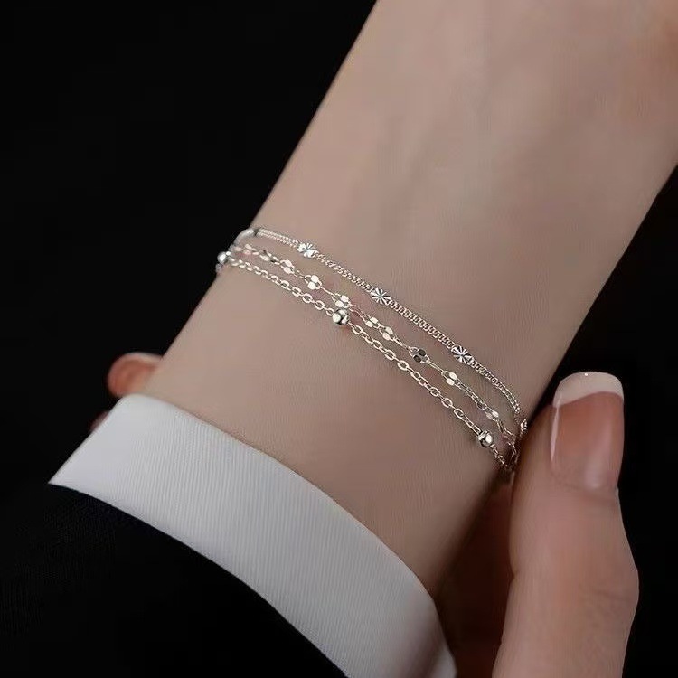 Bracciale charm multistrato alla moda da donna gioielli chic_voghion.com
