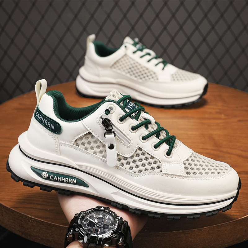 Las cuatro estaciones de los hombres en 2025 se pueden usar, transpirables y cómodos, nuevos zapatos deportivos de moda para hombres casuales y de moda todos los días