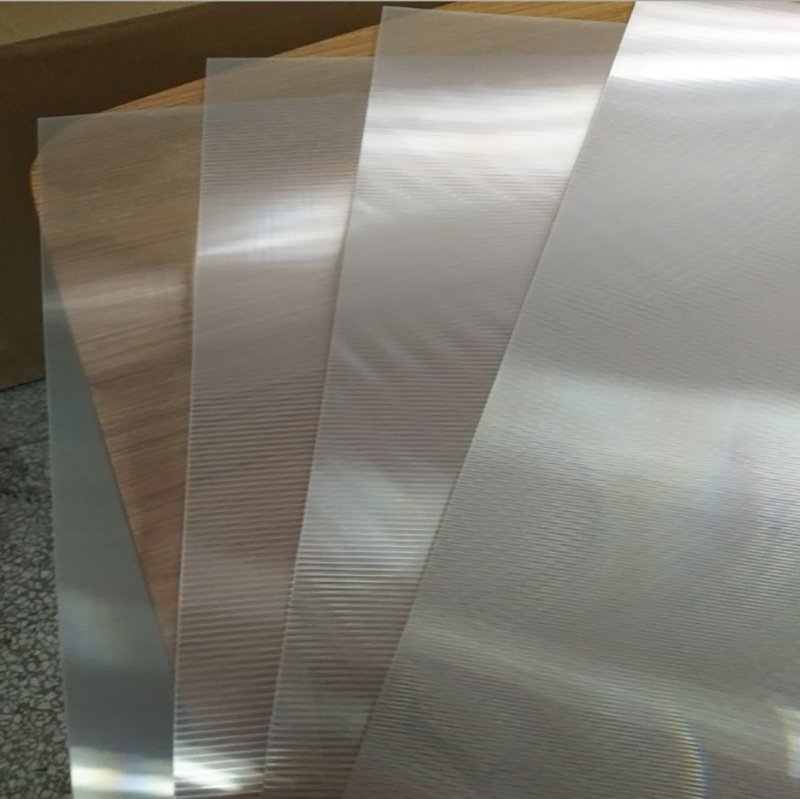 厂家批发PET光栅片材三维印刷片3d立体透明材料161线30丝