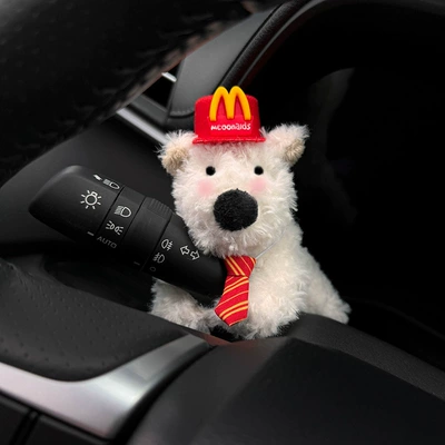 Car ornaments Screen Decoration, Car Interior Accessories - west-highland-mcdonald-hat-mcdonald-tie-hug-style