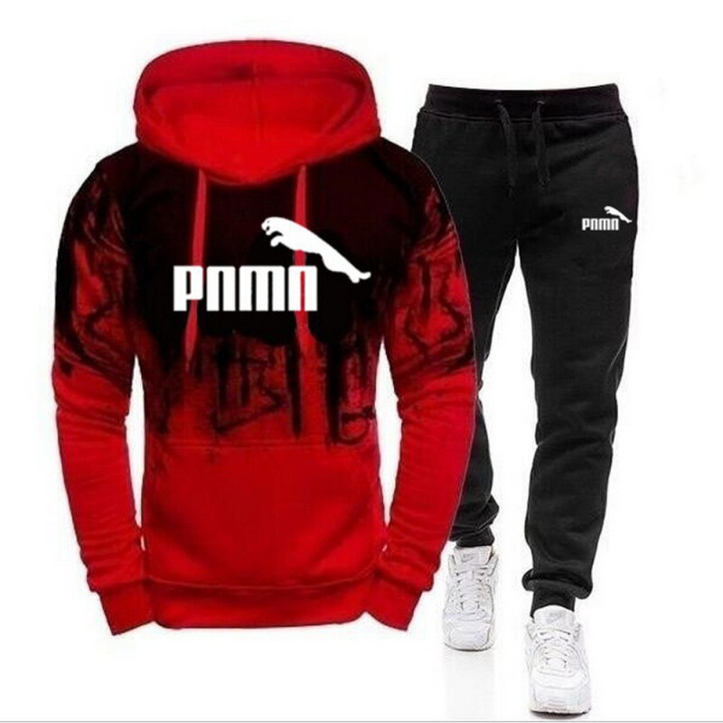 2024 Sweatshirt suit New Men's Youth Senior high school Student Wear Autumn Men's Trendy Casual Sports Two-piece Set