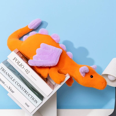 Oyuncaq yastıqlar: Little Flying Dragon - orange-dragon-50cm