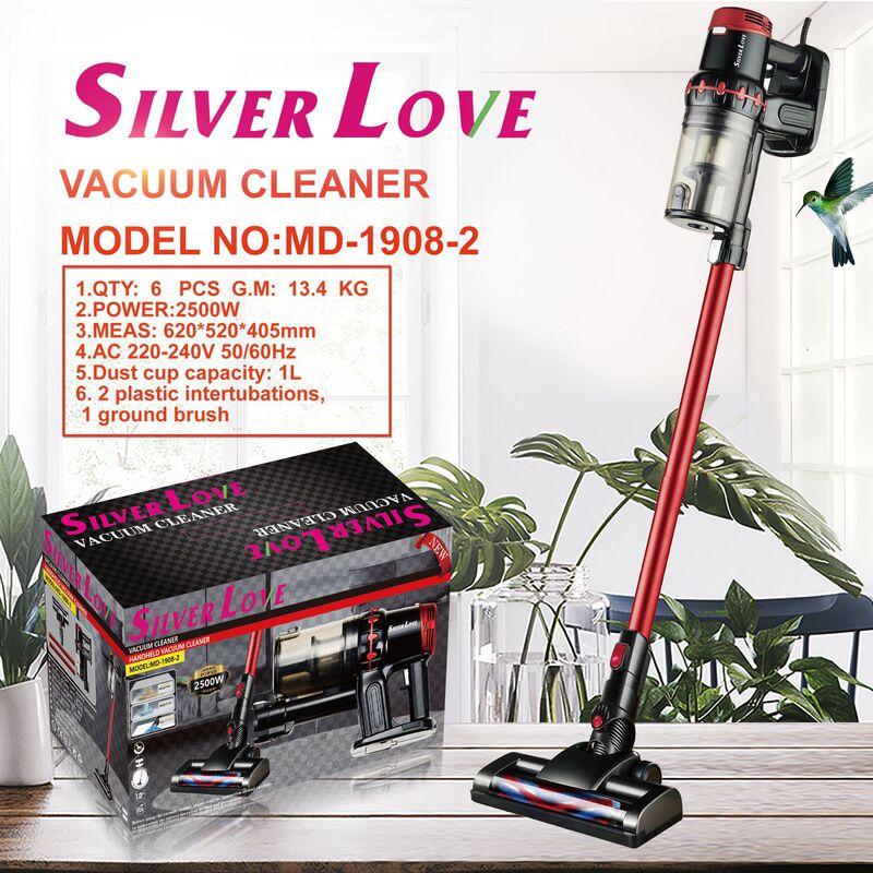 Foreign Trade Export Handheld Vacuum Cleaner with High Suction Power for Household Carpets, Portable Wall-Mounted Dust Collector