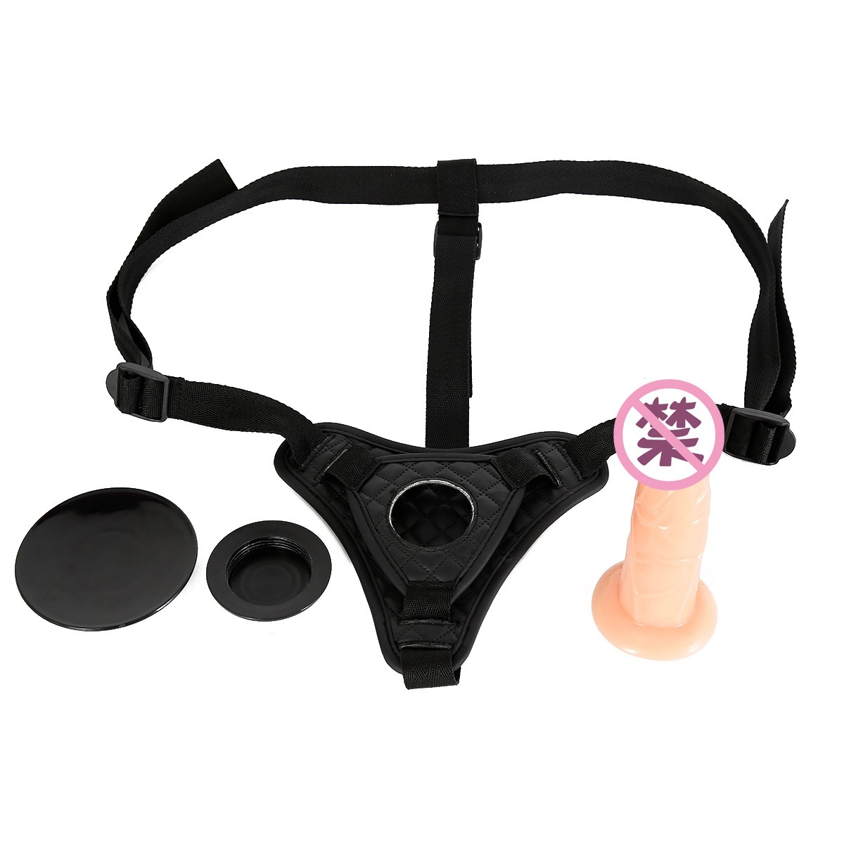 Sexual negro pu ventosas vestir pantalones de cuero camaradas sm pasión cuero lesbiana masculina y lesbiana desmontable pantalones íntimas image 6