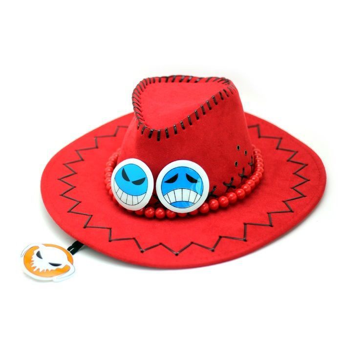 Anime Surrounding White Beard One Piece Team COS Cowboy Ace Hat_voghion.com
