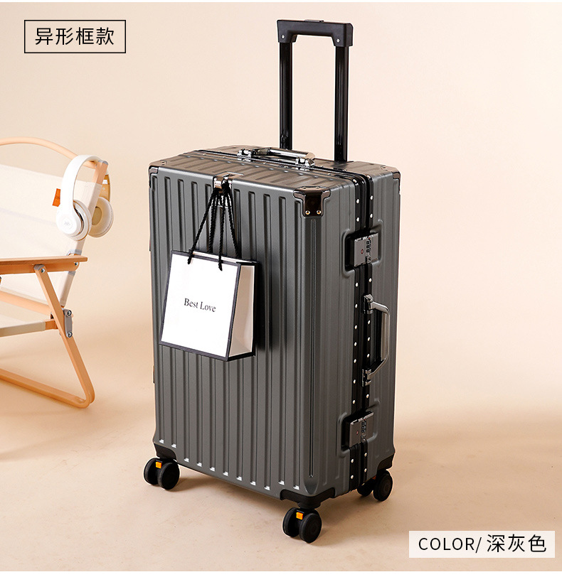 Nuevo tipo de maleta de viaje con ruedas universales de moda para hombres y mujeres, maleta de gran capacidad, maleta resistente y duradera