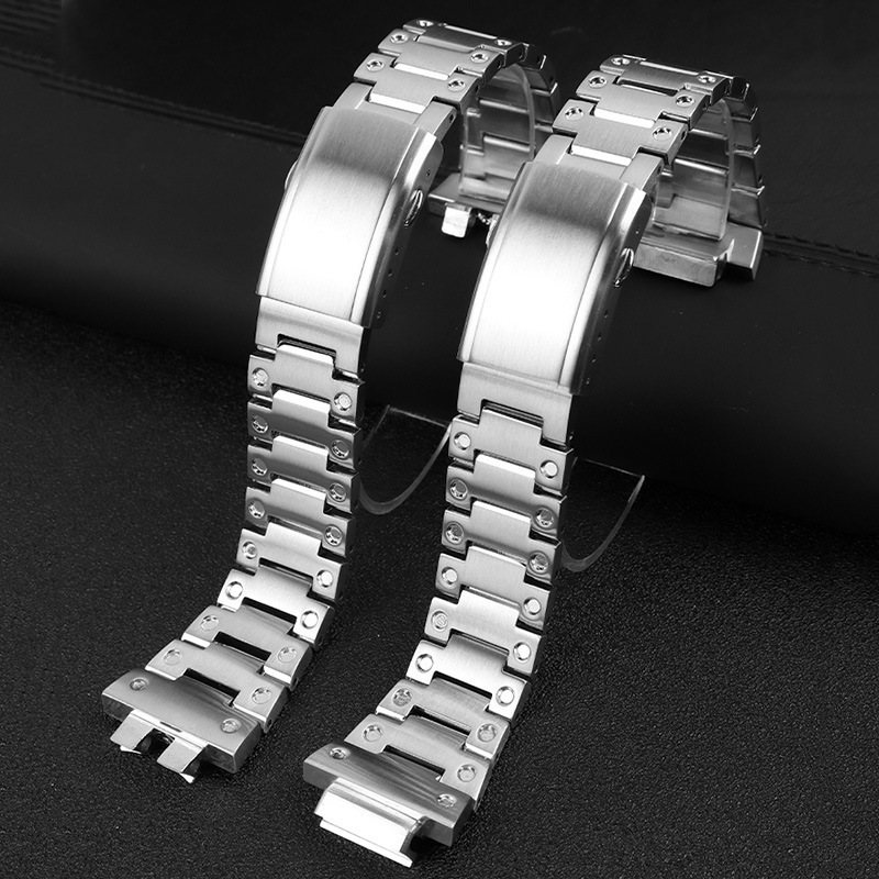 Wholesale Stainless Steel Watch Strap Fashion Modification Suitable for Shock Casio Dw5600 Gwm5610 Ga2100