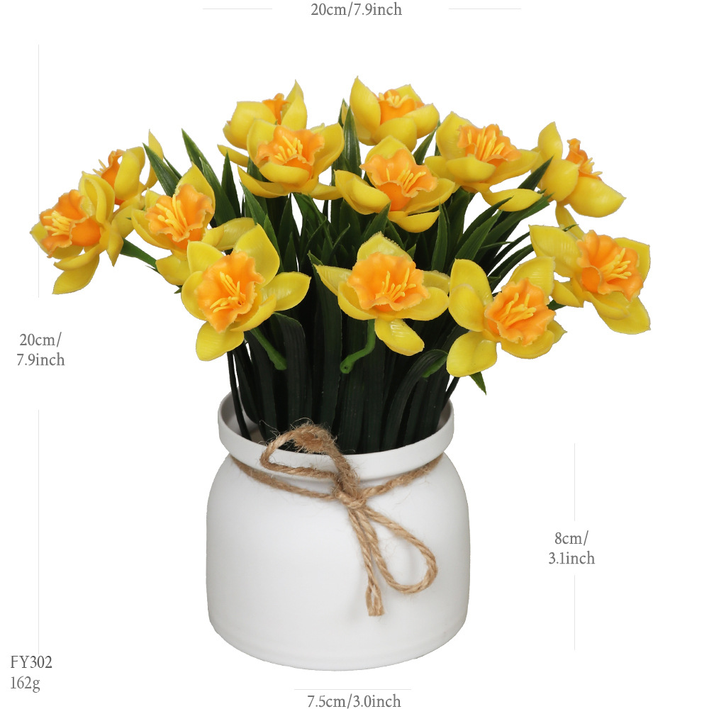 Mini Bonsái de Planta Artificial de Goma Suave para Decoración del Hogar image 62