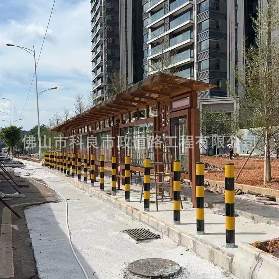 公交车候车亭 公交站台 不锈钢候车亭 仿古候车亭 候车亭厂家