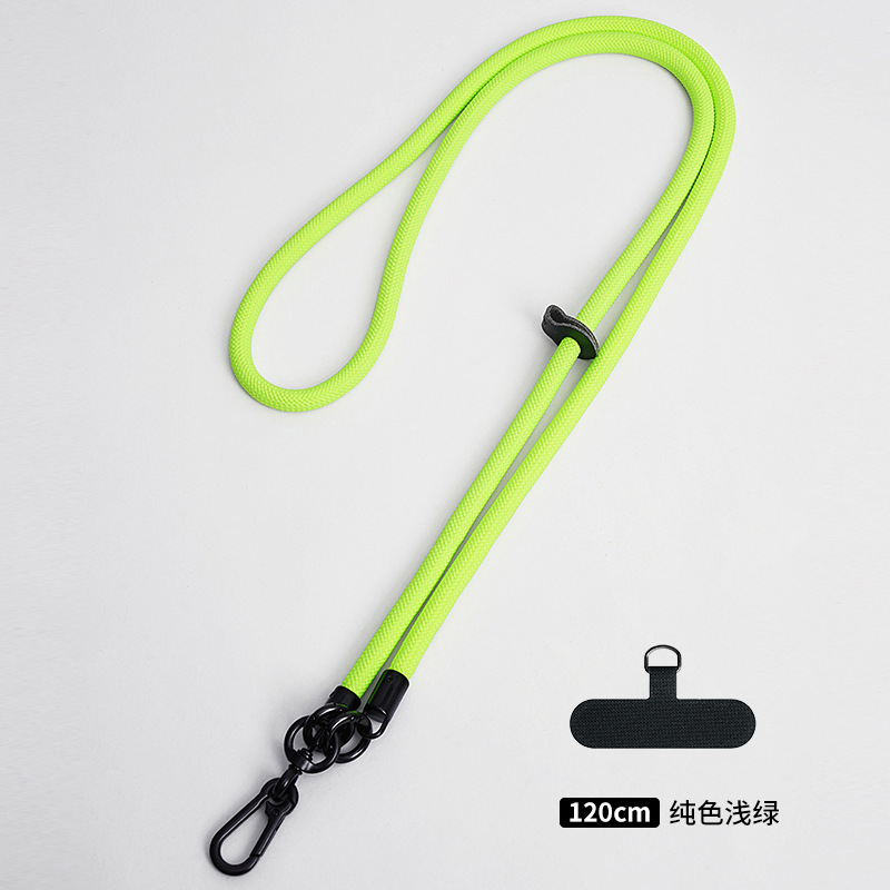 Cordón de teléfono móvil al por mayor crossbody ajustable avanzado Halter muñeca tejida Sling back clip caja del teléfono móvil correa de cordón