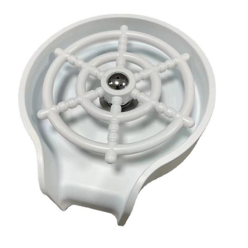 Lavador de Vasos para Barra, Lavador de Botellas para Fregadero, Lavador Automático de Café, Enjuagador sin Presión, Grifo