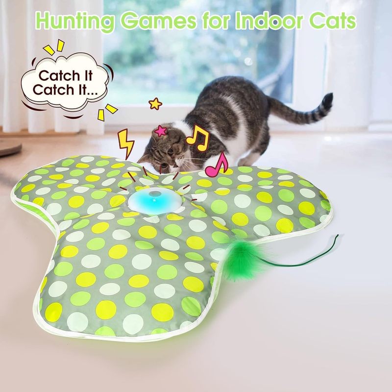 ペットリッチネス猫隠れおもちゃバイオニックハンティングカバーEU認定猫の自己楽しみと退屈解消ツール|undefined