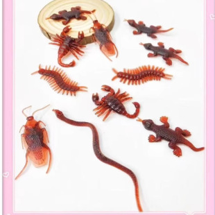 Insect Animal Model Children's Toys Amazon Same Plastic Trick Toy Set Simulated Cockroach Toy