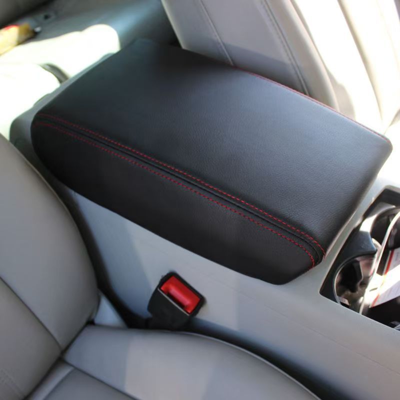 Suitable for Audi Q3 A4L A6L A3 Q5 Armrest Box Cover Central Armrest Leather Cover Storage Box Cover Protective Cover