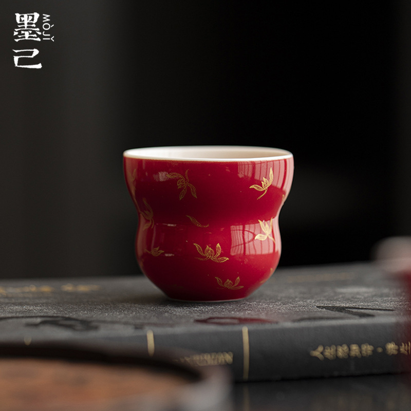 Tang and Song Dynasty Langhong gourd tea cup Kung Fu tea set…